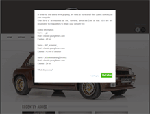 Tablet Screenshot of classic-youngtimers.com